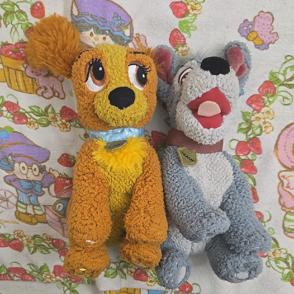 Disney Lady and the Tramp Plush Bundle